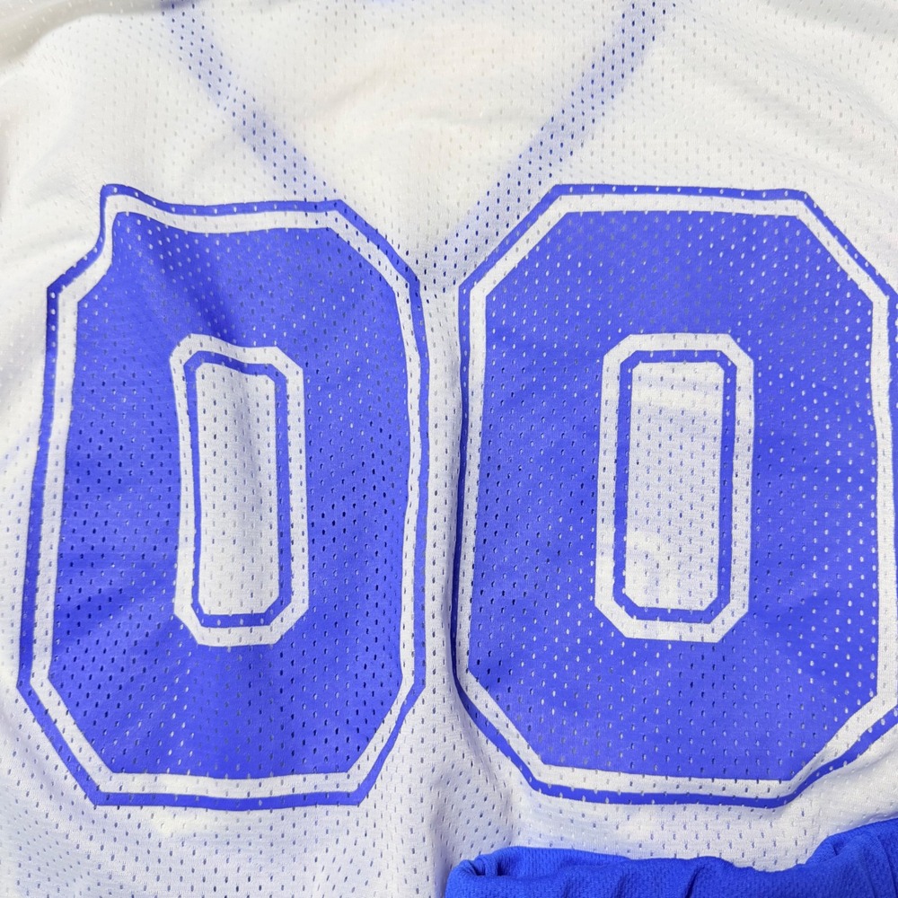 Women's Football Player Costume XS 3 Piece Jersey Shorts Knee High Socks - Picture 3 of 10